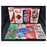 Vintage St. Louis Cardinals media guides and more
