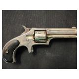 Antique Remmington Smoot model 1873 revolver gun