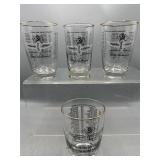 Vintage Motorway signed glasses
