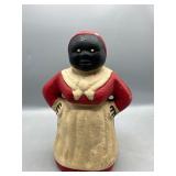 Vintage cast iron Black Americana bank