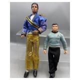 Vintage Star Trek & Michael Jackson dolls