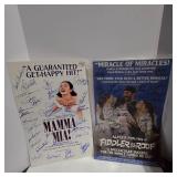 Signed Broadway Cast Posters