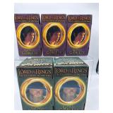 Vintage Lord of the rings glass goblets