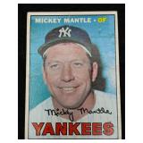 1967 Mickey Mantle Topps 150 baseball card
