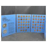 1984 25 years Lincoln Memorial cent set