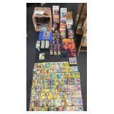 Pokï¿½mon cards, anime toys, and pop figures