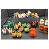 Vintage salt and pepper shakers