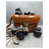 Vintage Minolta 35 mm camera & more