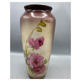 Antique hand painted vase