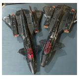 Vintage GI JOE Cobra night Raven Jets