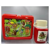 Vintage Plastic Little Debbie lunch box & thermos