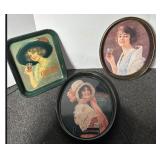 Vintage 1970 Coca Cola trays