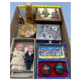 Vintage nesting dolls & more