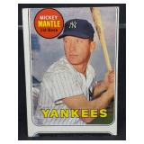 1969 Topps #500 Mickey Mantle baseball card