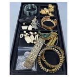 Vintage nappier earrings & more