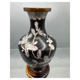 Chinese enamel vase