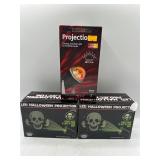 LED Halloween projector & more