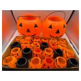 Halloween pumpkin buckets and minis