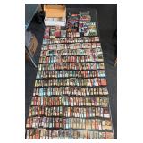Vintage magic the gathering cards with comic books