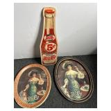 Vintage Pepsi trays & more