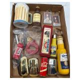 Vintage Camel lighters & more