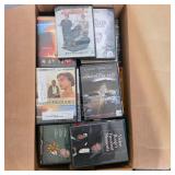 Box of DVDs