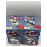 Vintage Retro Spaceship pull back action