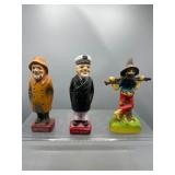 Vintage old salty & Capn pepper & more