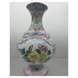 Chinese enameled vase