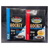 Sealed packets of 93-94 topps hockey cards