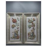 Vintage 3D wall art