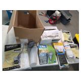 Drop cloths and plastic painting lot. 4-193