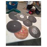 Saw blade lot. 4-199