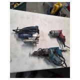 Power tool lot. 4-126