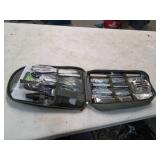 Camp cooking and utensil lot. 4-213