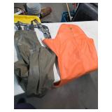 Heeley Hanson and Stearns rain gear. 4-300