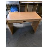 Single Drawer Desk  42'x22'x30'   41-3