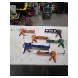 Caulking gun lot. 4-32