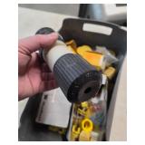 Tub of electrical connectors. 4-118