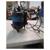 Goulds submersible sewage pump. 4-66