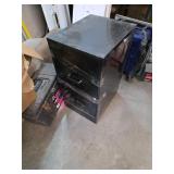 2 drawer metal filing cabinet. 4-77