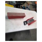 Saw and warning triangle. 4-281