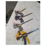 Grip clamps lot. 4-198