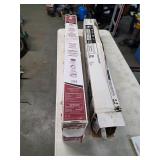 4 new lamps in box and replacement bulbs. 4-2