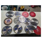 Saw blade lot. 4-139
