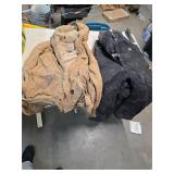 Insulated Carhart bibs and XL dickie coat. 4-234