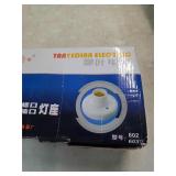 White E27 lamp sockets. 4-205