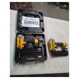 2 Dewalt 18-gauge Brad nail guns. 4-19