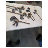 7 quick grip clamps. 4-201