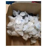 Large box full of lamp sockets. 4-209